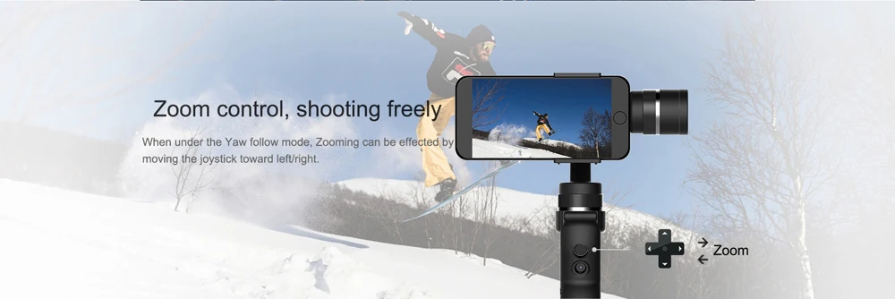 Захват funsnap Gimbal телефон стабилизатор камера 3 оси ручной для GoPro 6 SJCAM XiaoYi 4k камера не DJI OSMO 2 ZHIYUN Smooth 4