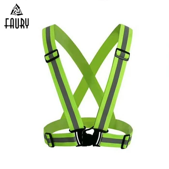 

Reflective Safety Vest Strips Security Jacket Traffic Sanitation Reflective Strips Cycling Night Running Work Wear Uniforms