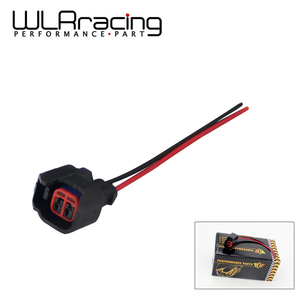 

WLR RACING - INJECTOR DYNAMICS EV6 Pigtail Clip Connector Fuel Injector Connectors For many cars EV6 Injector Plug WLR-FIC13