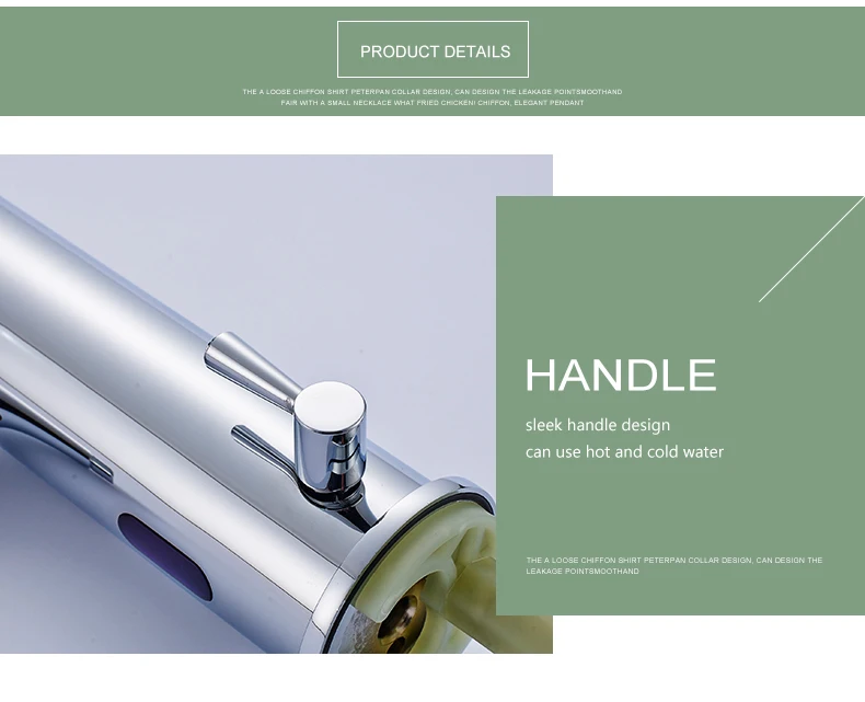 Badarmatur Waschtischarmatur Wasserhahn Automatik Mischbatterie