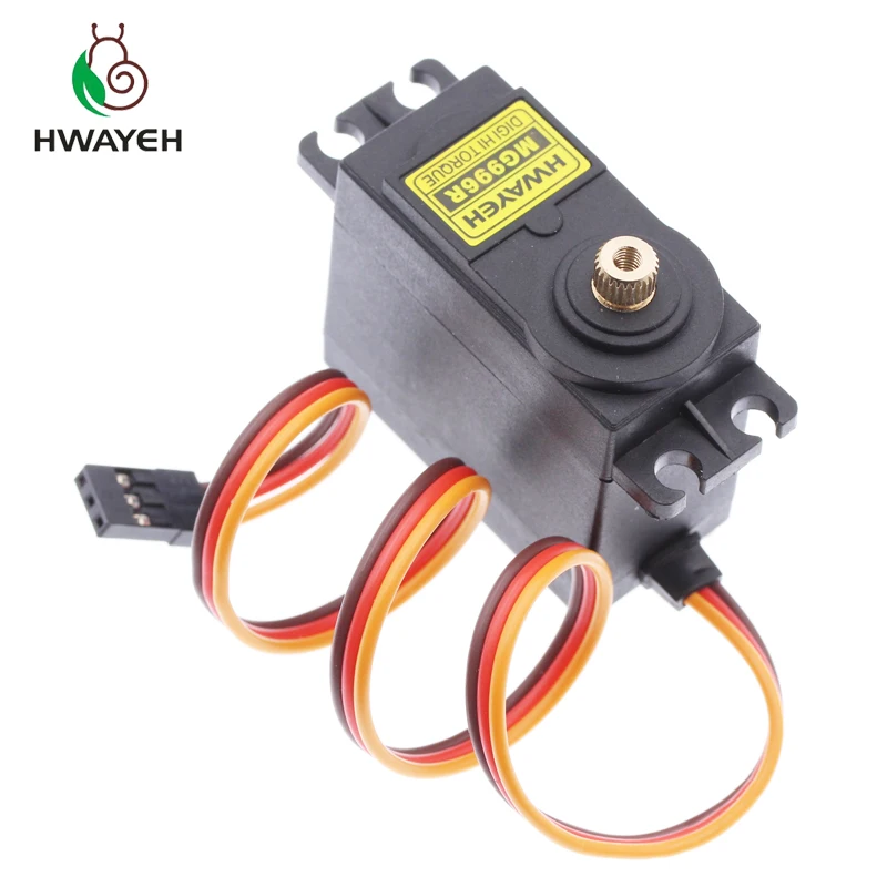 Сервоприводы Digital MG995 MG996 MG996R 13 кг 15 сервопривод металлическая Шестерня для