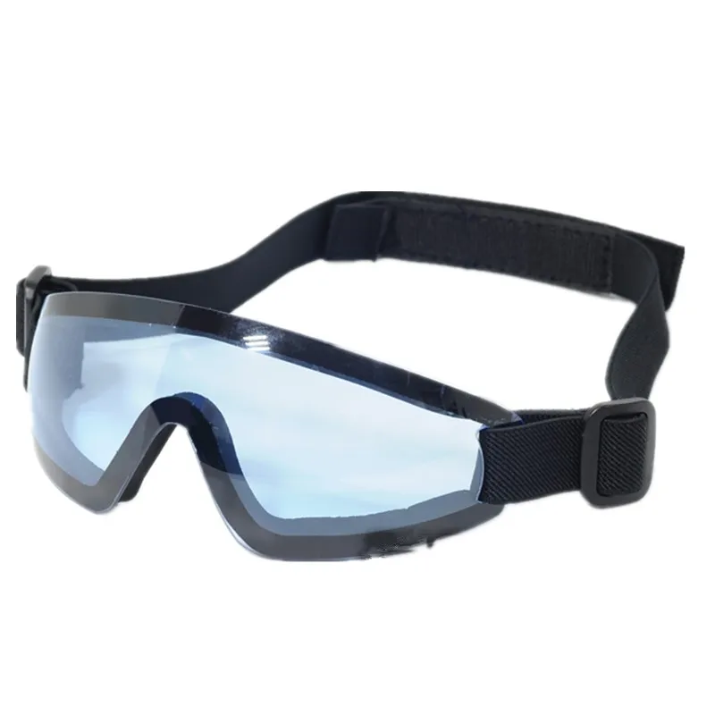 

Tactial safety goggle glasses UV400 LOW PROFILE EYEWEAR BLUE Brown grey red white 795