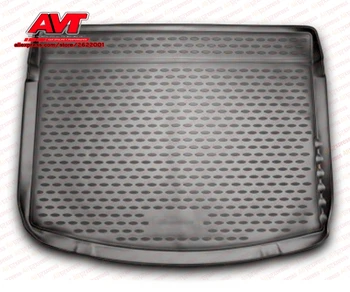 

Trunk mats for Toyota Auris 2013- hatchback 1 pcs rubber rugs non slip rubber interior car styling accessories