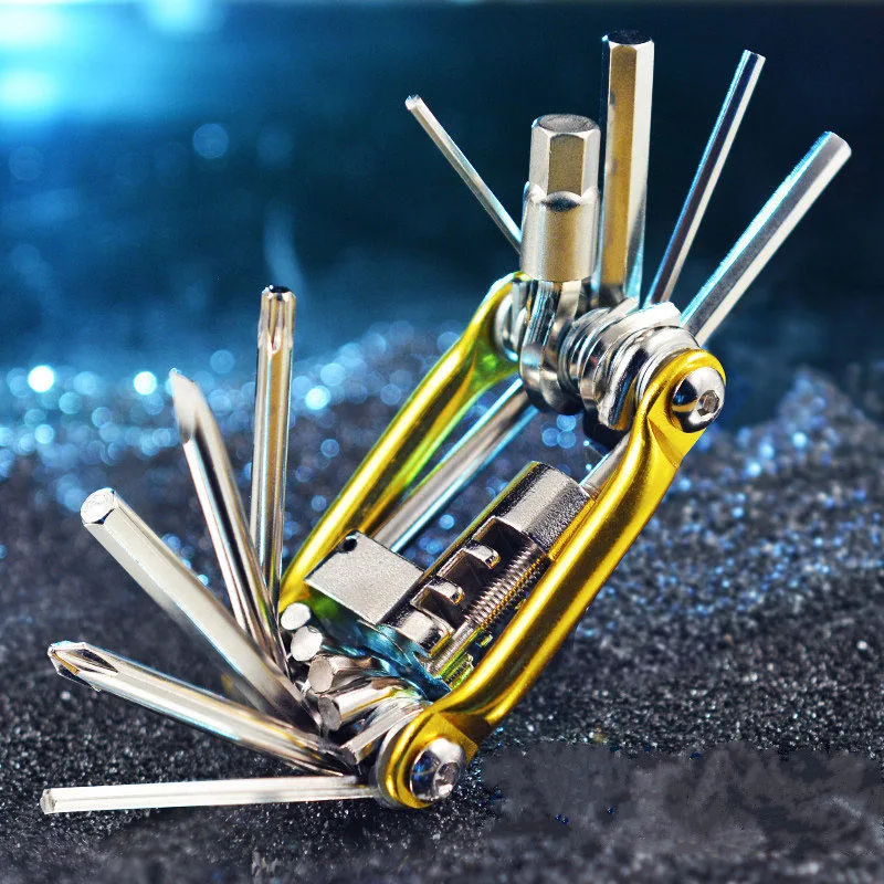 

Home Portable multifunctional hand tools Phillips inner hexagon screwdriver Bicycles Repair Tools Kit combination tools