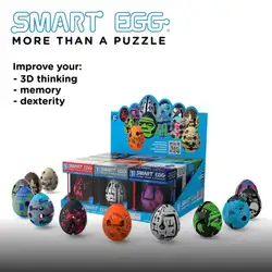 Smart Egg пазл Лабиринт для детей Детский лабиринт-Головоломка мяч игрушка