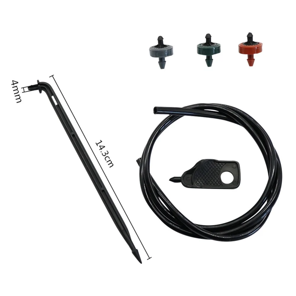 12 Sets 2L/4L/8L Drip irrigation kit with Elbow Arrow Dripper 1Pc 3mm Puncher Greenhouse Watering kit Garden Irrigation System