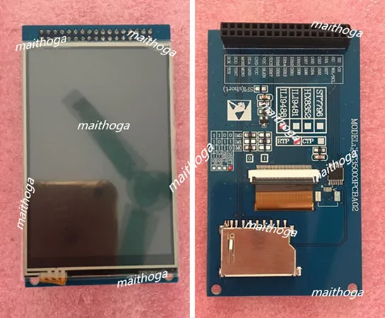 

CPT 3.5 inch 32P HD TFT LCD Screen with Adapter Board ILI9488 Drive IC 320*480 8/16Bit Parallel Interface