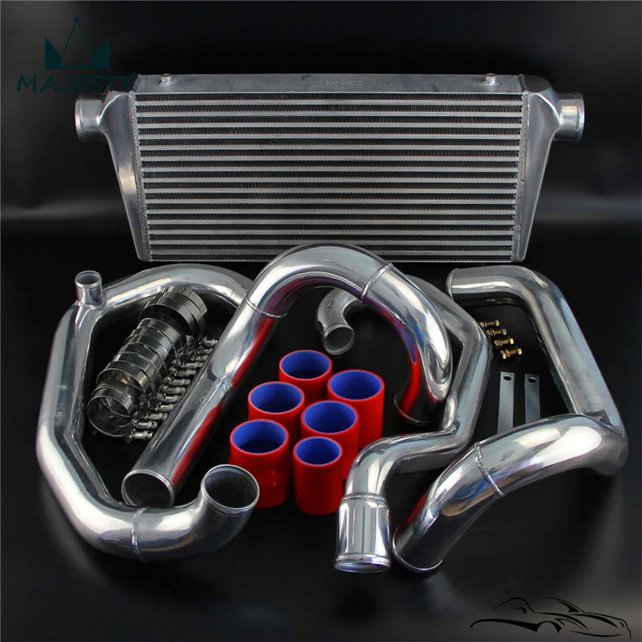 Intercooler Kit for SU*BARU I*MPREZA W*RX G*C8 (1996-2000) Piping kit silicone hose color Red size 70*34*26 |