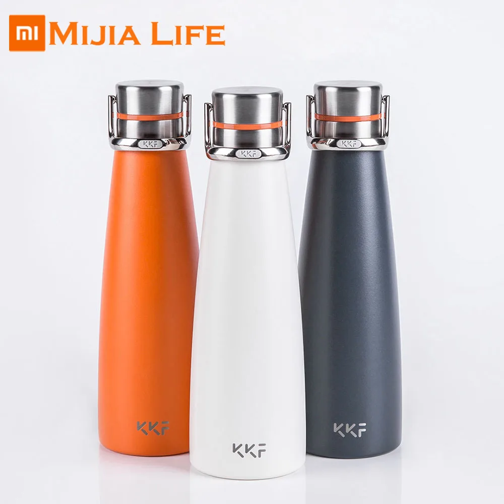 

Xiaomi KKF Portable Thermo Cup 475ML Travel Mug Outdoor Sports Cup 24 Hours Flask Water Travel Cup Stainless Steel Vacuum Flask