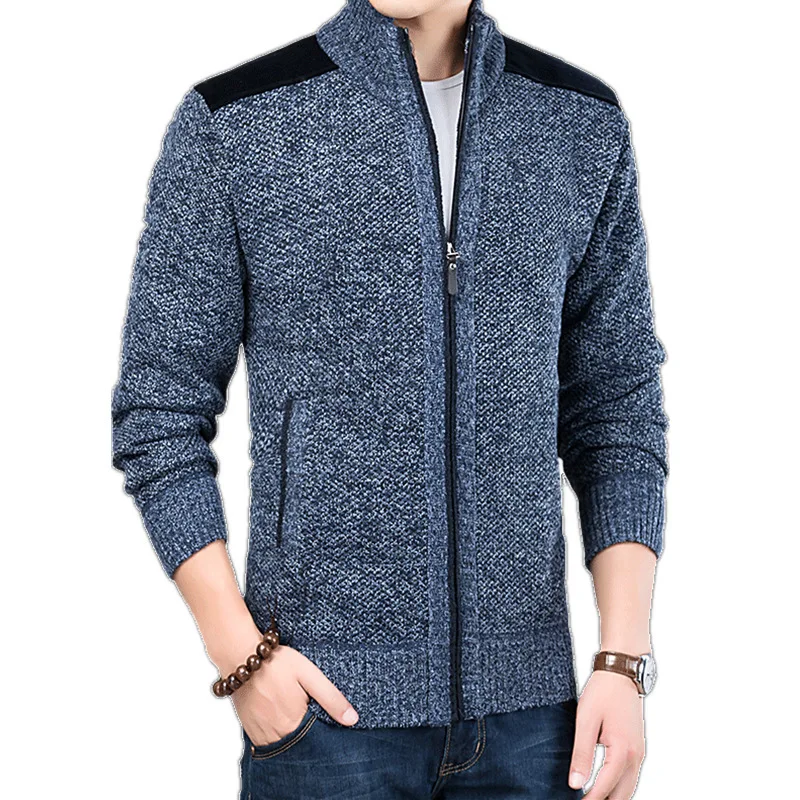 Winter Mens Sweater Long Sleeve Autumn Casual Turtleneck
