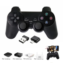 Новинка 2,4 г. г Беспроводной геймпад для Android Phone/PC/PS3/ТВ коробка ДЖОЙСТИК джойстика игровой контроллер для xiaomi Sumsung Android смартфон