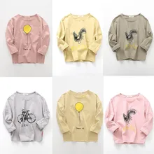 Spring Boys Girls Cartoon Cotton Tao Brand T Shirts Children Tees Boy Girl Long Sleeve T Shirts Kids Tops Baby Clothes 12M-7Y baby boy girl long sleeve t shirts baby girl clothes top boys girls clothing spring autumn cotton cute baby cartoon t shirts