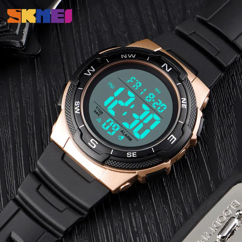 SKMEI Outdoor Sport Watch Top Luxury Brand Fashion Multifunction 5Bar Waterproof Watch Man Digital Watches reloj hombre 1423