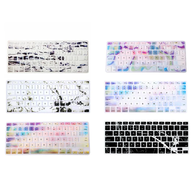 

Marble Design Silicone Keyboard Cover Protector Skin For Macbook 13 15 17 Soft Keyboard Cover
