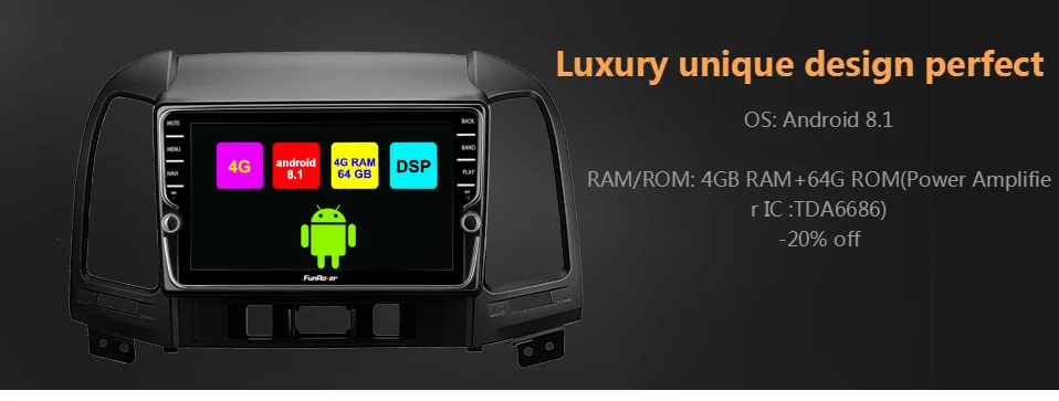 Flash Deal Funrover android 8.0 2din car dvd Radio player for KIA sportage 2016 2017 kx5 car gps navigation stereo headunit car multimedia 0