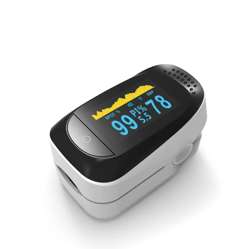 

Portable Oximeter Blood Saturometro Monitor SPO2 PR Oximetro De Pulso Blood Pressure Finger Type Tool New