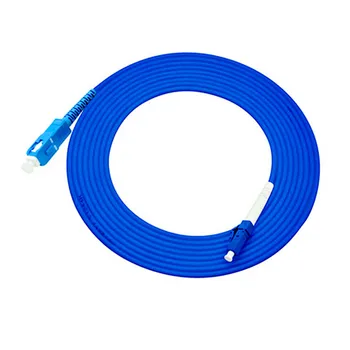 

Armored 10Meters LC/PC-SC/PC,3.0mm,Singlemode 9/125,Simplex, Optical Fiber Patch Cord Cable