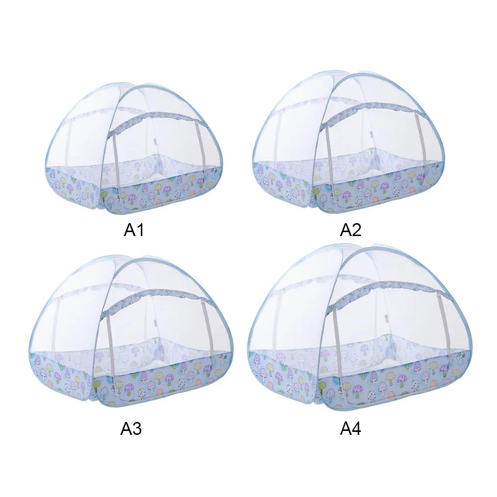 Детская Колыбелька сетки складывый шатер Детские москитные сетки для кроватных матрасов с подставка-книжка