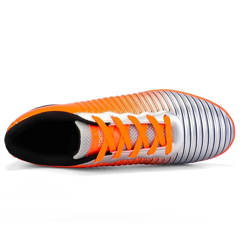Tacos de fútbol niños mujeres barato botas de fútbol Superfly transpirable zapatilla de fútbol para hombres futbol ligero interior zapatillas de deporte