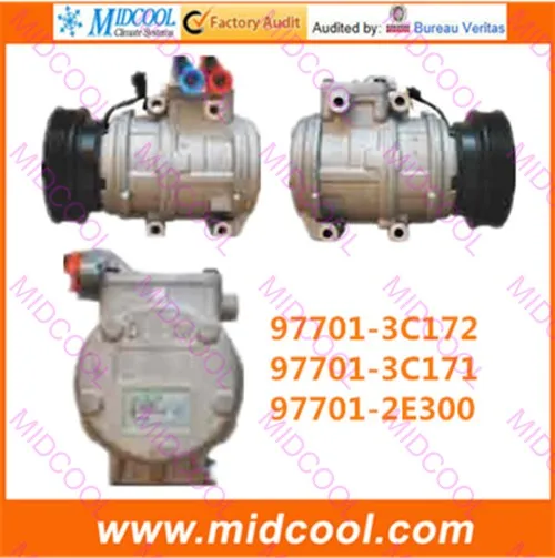 

HIGH QUALITY AUTO AC COMPRESSOR 10PA17C FOR 97701-3C172 97701-3C171 97701-2E300