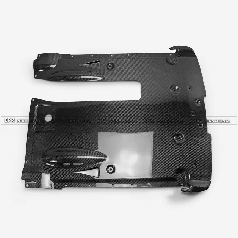 2012 on R35 OEM Style Rear Under Bottom Diffuser CF(4)_1