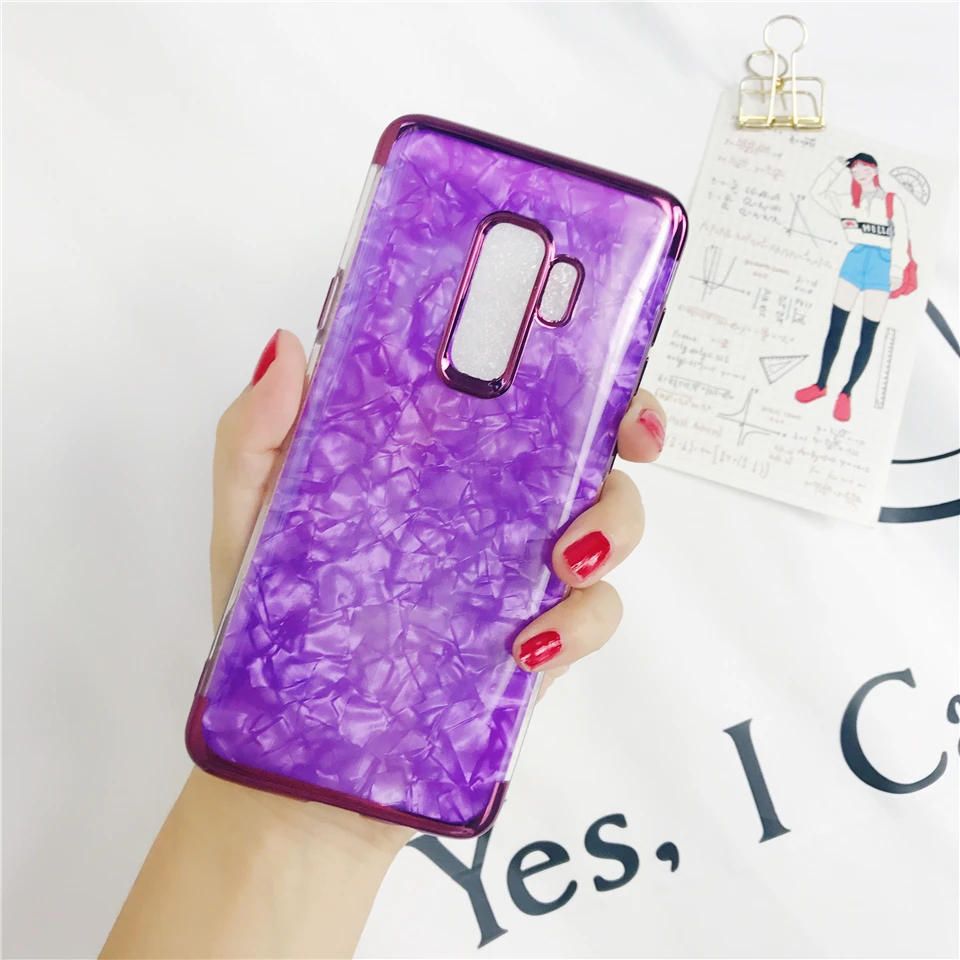 Мраморный блестящий чехол из ТПУ 2 в 1 для Samsung S9 Note 9 8 J4 J6 2018 S8 Plus S7 A3 A5 A6 A7 A8 J2 J3 J5 J7 Pro
