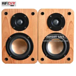 HIFIDIY LIVE полочная АС sound box 4 дюймов Hi-Fi home спереди театр вокруг DIY 80 Вт * 2 пассивных аудио колонки Y4