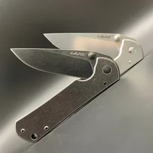 LAND 810/811 карманный складной нож 8C14 лезвие камень мыть сталь Открытый Кемпинг портативный выживания Рыбалка edc инструмент