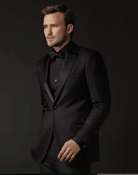 2016 New Arrival Simple Black Groom Tuxedos 2 Pieces Mens Wedding 2016 New Arrival Simple Black Groom Tuxedos 2 Pieces Mens Wedding Prom Pageant Party Suits Groomsman Suit Blazer Terno Masculino In From Men S