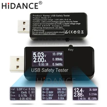 USB tester 3 30V DC Voltmeter ammeter current voltage meters capacity monitor qc2 0 quick charger