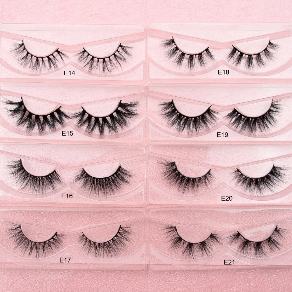 US $1.115.10 Free 500pairs Visofree Mink Eyelashes 3D Mink Lashes Handmade Volume Lashes Soft Fluffy Mink Lashes False Eyelashes 101style
