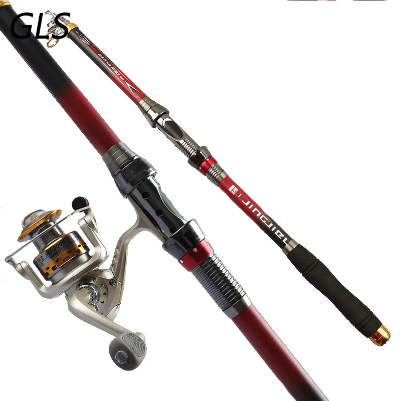 2018 2.1M 3.6M Spinning fishing rod Carbon Telescopic Fishing Rod All