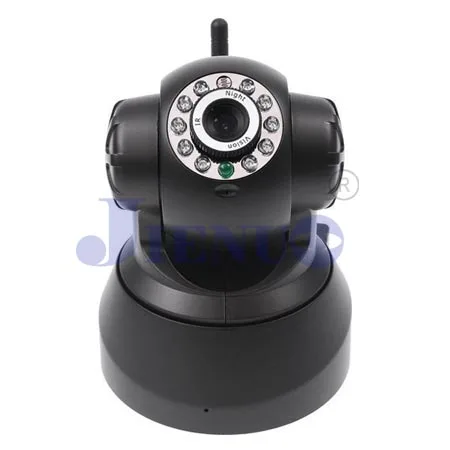 TF Micro SD карта Поддержка беспроводной сети Интернет Wifi ночного видения ip-камера Крытый CCTV камеры безопасности черный