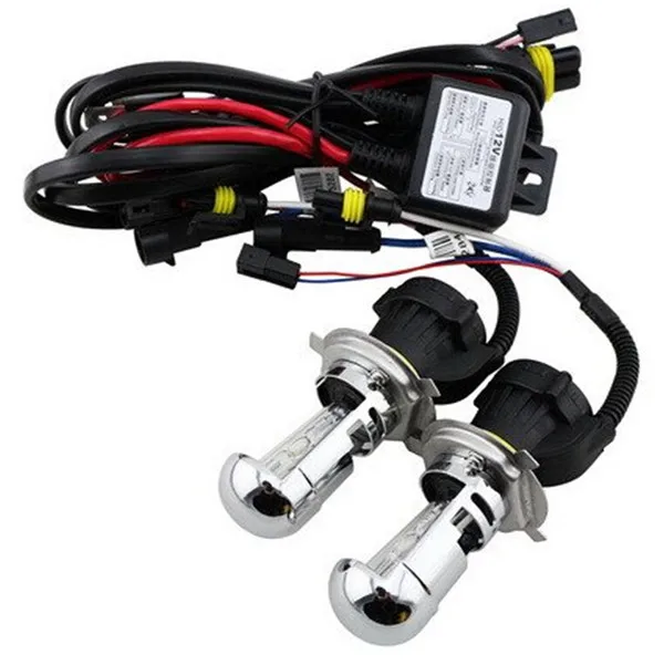 12V 55W H4-3 BI-XENON HI/LOW Hid Замена 3000K 4300k 5000k 6000k 8000k K Автомобильные фары ксеноновые лампы Комплект передних фар