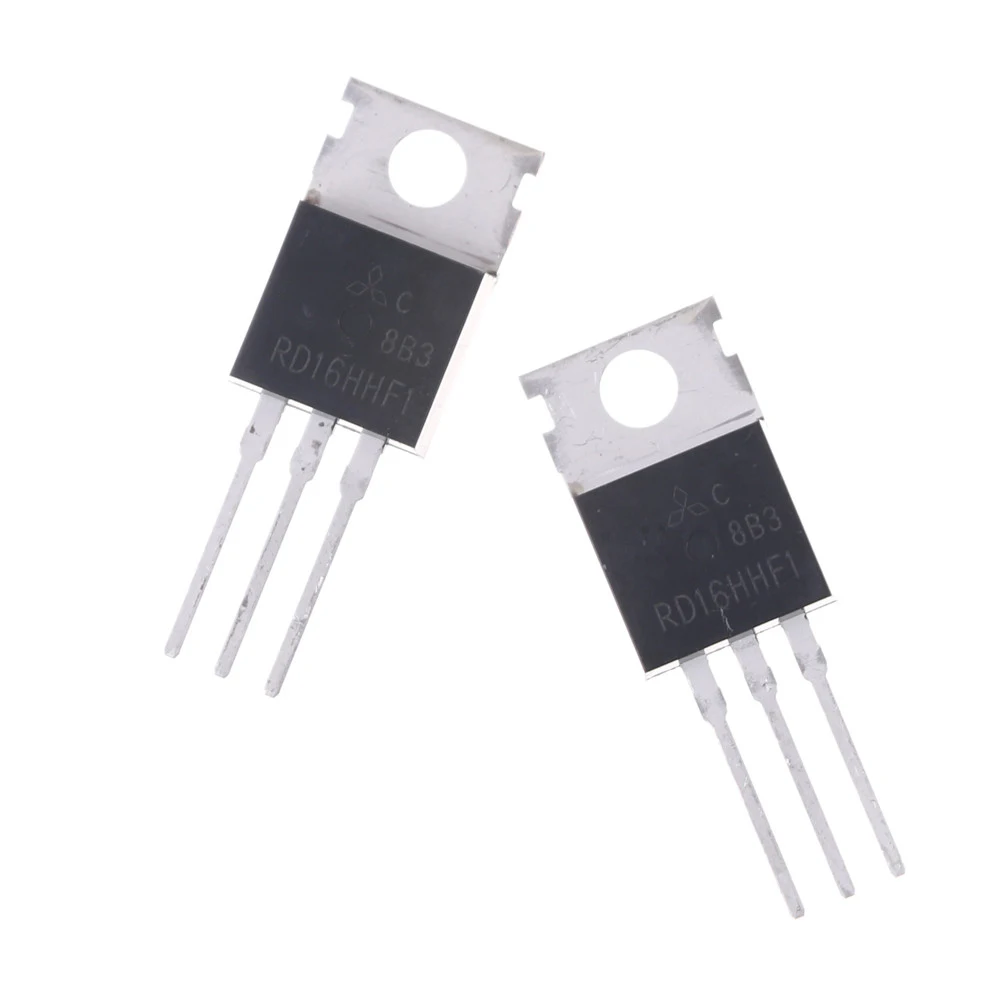 2 шт. Rd16hhf1 To-220 силовой Транзистор Mosfet Mitsubishi 30 МГц 16 Вт