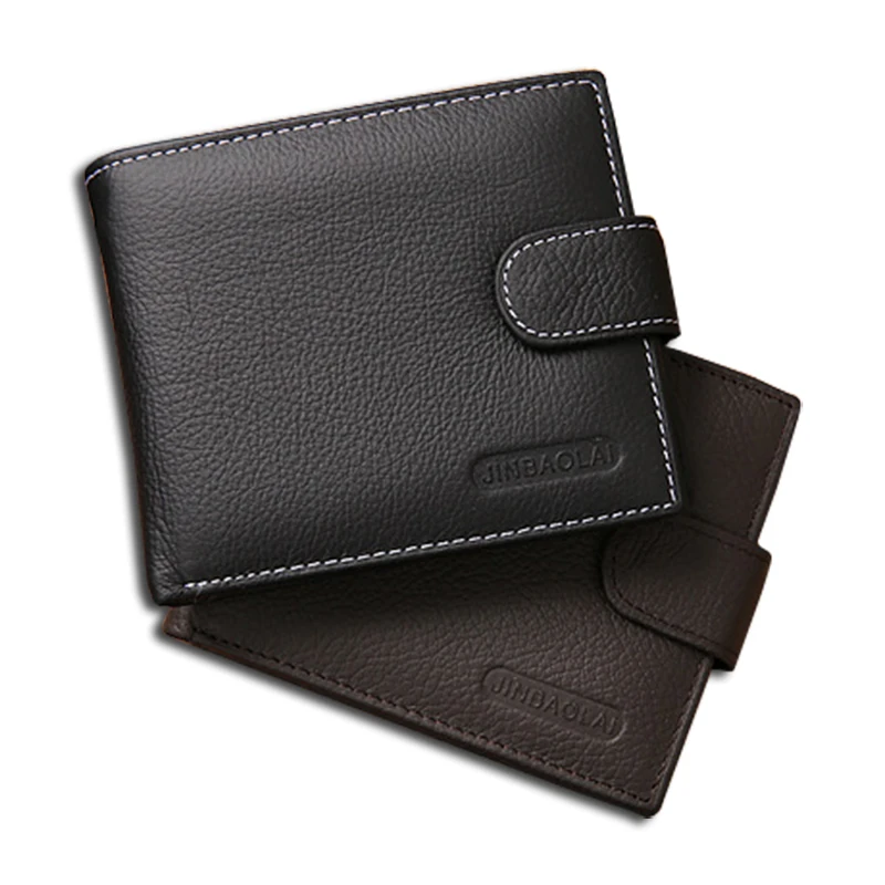 

Wallet men genuine leather cowhide men wallets with coin pocket zipper money bag business purse short male purse leather wallet