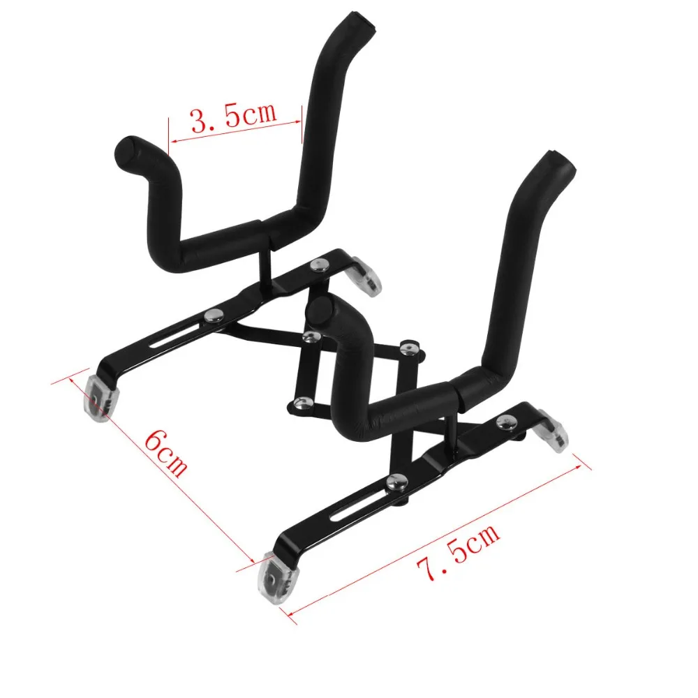 Горячая 2 шт. Гитара Бас-подставка держатель складной Акустическая Электрогитара Бас-подставка держатель с пеной защита укулеле подставка