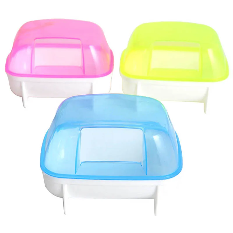 

Small Animal Garret Bathroom House for Mouse, Chinchilla, Rat, Gerbil and Dwarf Hamster