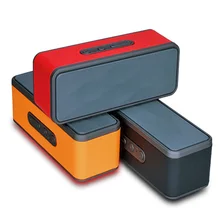 Gs805 portable mini speaker stereo Bluetooth wireless speaker Subwoofer Audio player support FM TF card radio microphone