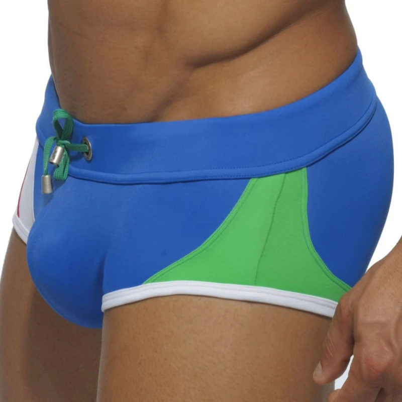 Sexy Men Swimwear Trunks Swimsuit Seobean Brand Man Beach Bathing Shorts Board Quality Nylon Bath Suit Boxer Briefs Underwear 5