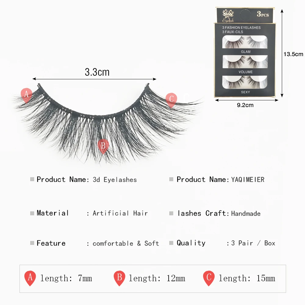 LF3D15 FALSE EYELASHES (9)