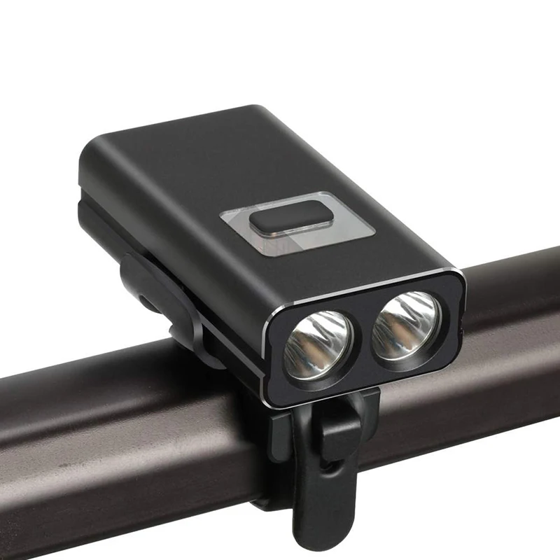 Perfect Bicycle Strong Light 600 Lumen USB Rechargeable Bike Front Headlight Cycling Flashlight Waterproof 2200mAh  LED Lamp 6 Mode 6