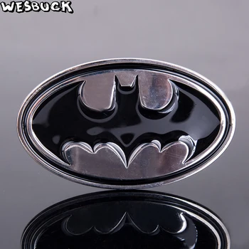 

5 Pcs MOQ WesBuck Brand New Fashion Batman Belt Buckle Metal 3D Fivela Cowboy Accessories Hebillas Cinturon Hombre