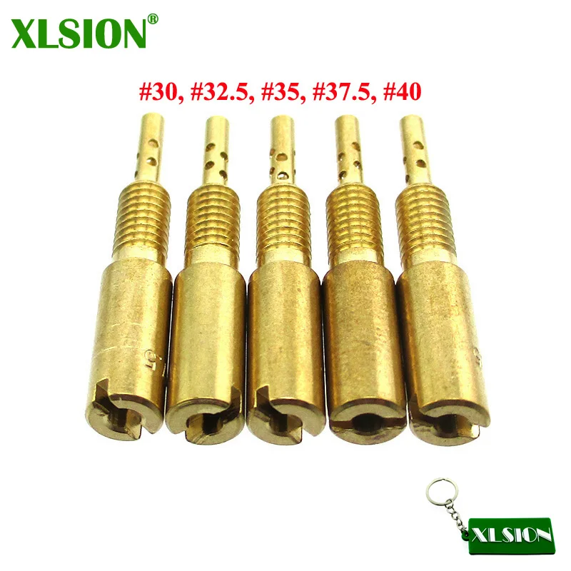 

XLSION Carburetor Pilot Slow Jets #30-32.5-35-37.5-40 For Mikuni Carb RS HS HSR VM28/486 and TM33, TM36 and TM40