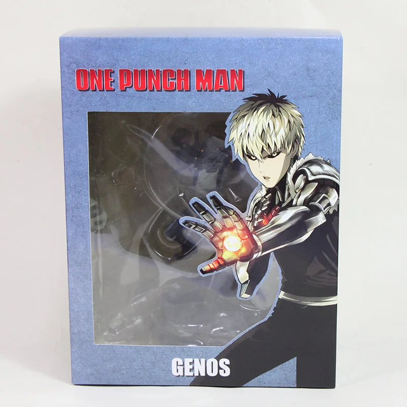 Фигурка Аниме One Punch Man фигурка Сайтама Genos ficrane ПВХ Игрушечная модель куклы 14