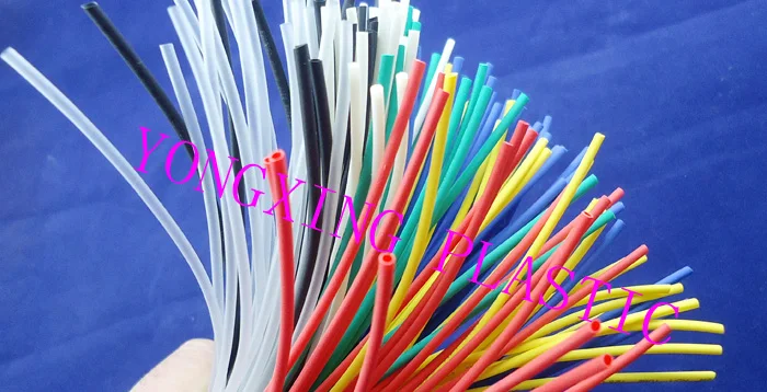 

168PCS/lot 1.0/1.5/2.0/2.5/3.5/5.0mm 2:1 Heat Shrink Tubing insulating bush Wrap Sleeve 7 Colors 6 size
