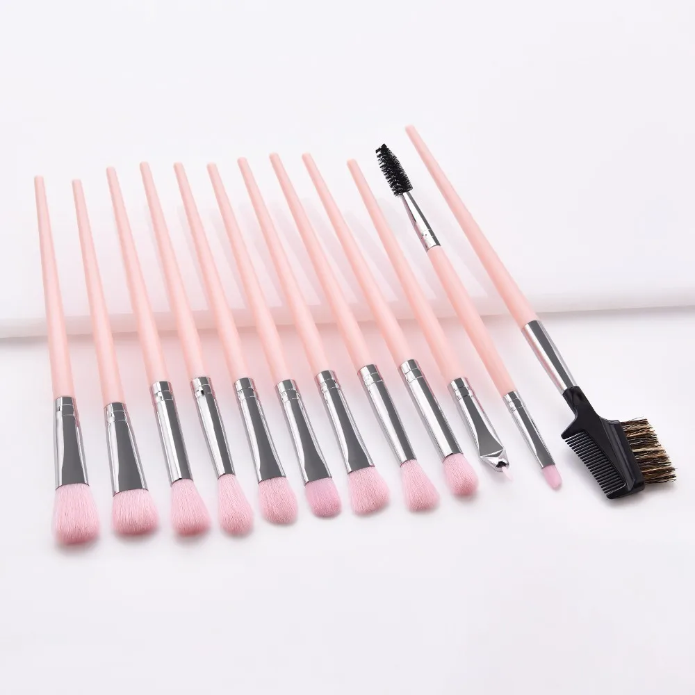 New Make Up Brushes Set 2/3/12pcs Professional Makeup Brushes Set Blending Eyebrow Eyeshadow Fan Brush Beauty Pincel Maquiagem