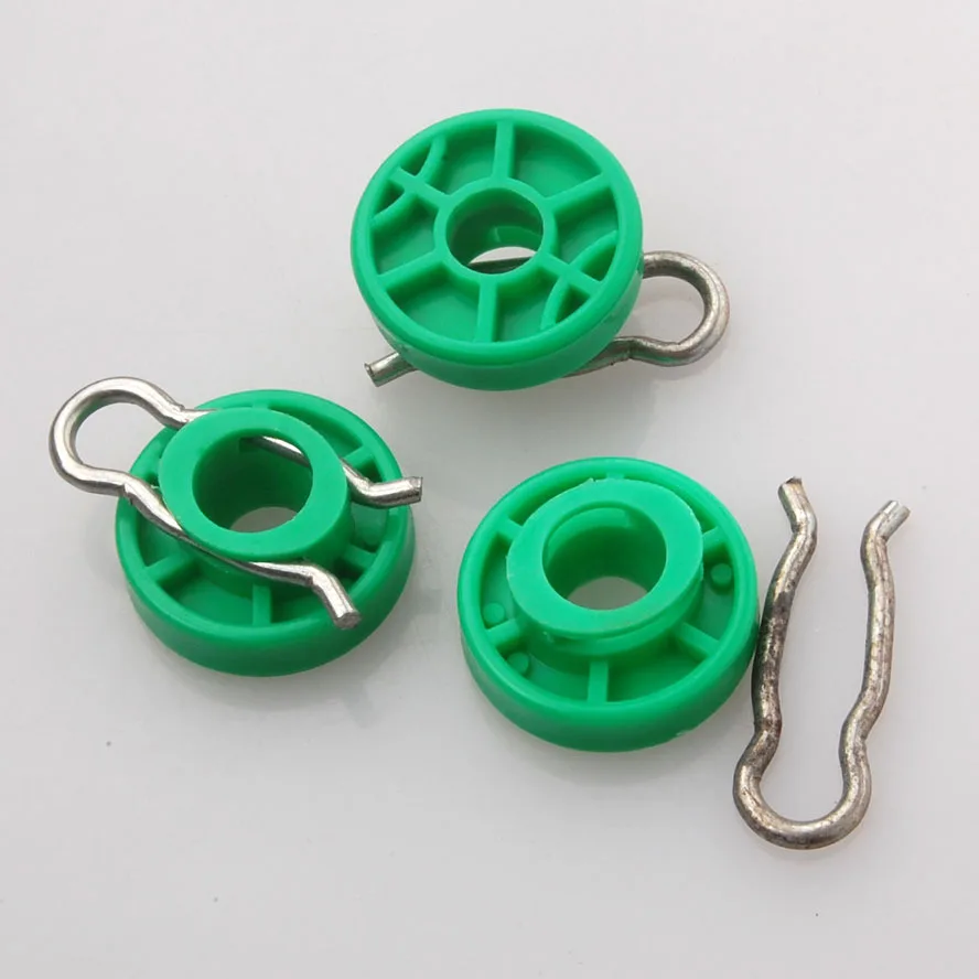4Pcs Car Door Power Window Regulator Roller Clip Clips Fastener