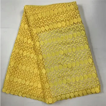 

Madison Latest African Laces 2019 Newest Water Soluble Lace Fabric Nigerian Beautiful Water Soluble Lace Fabric For Women