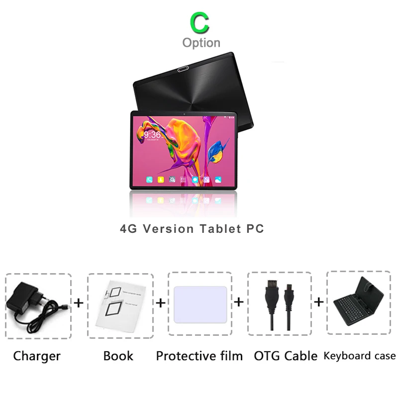Комплект 3 10 Core tablet pc 10 inch 1920*1200 IPS Android 8.0 RAM 6GB ROM 64GB 4G LET Dual SIM card WIFI GPS MT6797 tablets 10 10.1+Gift - Комплект: Комплект 3